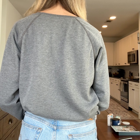 "I'm the youngest sister rules don't apply to me" Medium Dark Grey Sweater - Picture 5 of 6